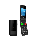 POWERTECH Κινητό Τηλέφωνο Sentry Dual II, 2 οθόνες, SOS Call, μαύρο