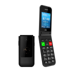 POWERTECH Κινητό Τηλέφωνο Sentry Dual II, 2 οθόνες, SOS Call, μαύρο