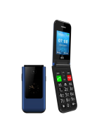 POWERTECH Κινητό Τηλέφωνο Sentry Dual II, 2 οθόνες, SOS Call, μπλε