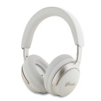 Guess Metal Script Logo Bluetooth ANC/ENC Headphones Beige