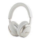 Guess Metal Script Logo Bluetooth ANC/ENC Headphones Beige