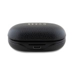 Guess Grained Printed Classic Logo True Wireless ENC Earphones Black - Image 2