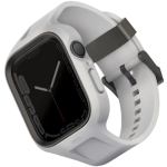Uniq Monos Unibody Λουράκι Σιλικόνης με Θήκη - Apple Watch SE/9/8/7/6/5/4 (45/44mm) - Chalk Grey