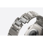Uniq Osta Stainless Steel Band - Μεταλλικό Λουράκι από Ανοξείδωτο Ατσάλι - Apple Watch Ultra/SE/11/10/9/8/7/6/5/4 (49/46/45/44mm) - Silver - Image 2