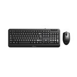 MediaRange Corded Keyboard & 3-Button Mouse set, Wired
