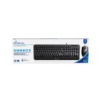 MediaRange Corded Keyboard & 3-Button Mouse set, Wired - Image 2