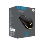 Logitech Gaming Mouse G102 Lightsync Black - Image 3