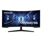 SAMSUNG LC34G55TWWPXEN Odyssey G5 WQHD Curved Gaming Monitor 34''