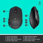 Logitech MK345 Combo Ασύρματο Σετ Πληκτρολόγιο & Ποντίκι US - Image 3