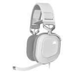 Corsair Headset HS80 RGB Over Ear Gaming White