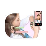 Kiddoboo x Lagenio WatchMe 4G K5 Pink/Mint - Image 2