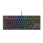 Genesis Gaming Keyboard Thor 303 Tkl Black US Mechanical RGB, Brown Switch, Hot Swap