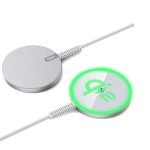 ESR Qi2 Mini Wireless MagSafe Charger 15W – Ασημί