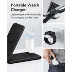 ESR Qi2 MagSafe 3-in-1 Travel Wireless Charging Set – Μαύρο - Image 3