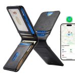 ESR Classic Geo Card Holder Vegan Leather Wallet Apple Find/ RFID Blocking – Μαύρο