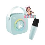 Kiddoboo Mini Karaoke Speaker & Mic + NikoletaTV – Μπλέ