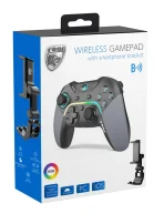 ROAR ασύρματο gamepad RR-0022 Switch/PC/iOS/Android | Bluetooth | Μαύρο - Image 7