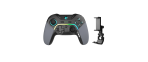 ROAR ασύρματο gamepad RR-0022 Switch/PC/iOS/Android | Bluetooth | Μαύρο