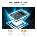 BEELINK mini PC SER3 | AMD 3200U | 16GB | 500GB M.2 | Windows 11 Pro - Image 4