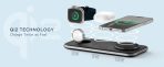 Ασύρματος Φορτιστής Satechi Qi2 Trio Μαγνητική Βάση MagSafe & Qi2 για iPhone / Apple Watch / AirPods 15W - Space Grey - Image 7