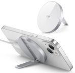 ESR HaloLock Kickstand MagSafe Wireless Charger - Βάση Ασύρματης Φόρτισης MagSafe με KickStand από Αλουμίνιο - 7.5W - White - Image 2