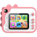 Kiddoboo FotoFun - Σετ Παιδική Φωτογραφική Μηχανή με Οθόνη 2.4" & 3 Ρολά Εκτύπωσης για Άμεση Θερμική Εκτύπωση / Μαρκαδόροι / SD Card 32GB / Λουράκι Λαιμού - Pink - Image 3