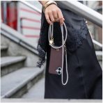 Λουράκι Λαιμού AVY Chain Crossbody Strap Αποσπώμενο για Θήκες Κινητών / Smartphones - Silver Spark - Image 2