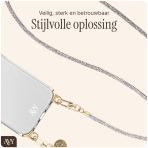 Λουράκι Λαιμού AVY Chain Crossbody Strap Αποσπώμενο για Θήκες Κινητών / Smartphones - Silver Spark - Image 3