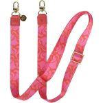 Λουράκι Λαιμού AVY Nylon Crossbody Strap Αποσπώμενο για Θήκες Κινητών / Smartphones - Rose Twist