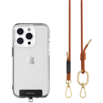 SwitchEasy MagEasy Rope Strap & Strap Card 6.0mm - Αποσπώμενο Λουράκι Λαιμού για Θήκες Κινητών iPhone - Orange