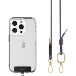 SwitchEasy MagEasy Rope Strap & Strap Card 6.0mm - Αποσπώμενο Λουράκι Λαιμού για Θήκες Κινητών iPhone - Very Peri