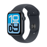 Apple Watch SE 3 (2025) GPS 44mm Midnight Aluminium Case Midnight με Sport Band