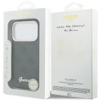 Guess – 4G Script MagSafe case for iPhone 17 Pro Max – Black – Θήκη Προστασίας για iPhone 17 Pro Max σε Μαύρο Χρώμα - Image 3