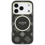 Guess IML Peony Dot MagSafe Case for iPhone 17 Pro – Black – Θήκη Προστασίας για iPhone 17 Pro σε Μαύρο Χρώμα - Image 2
