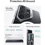 Θήκη Samsung Galaxy S26 Ultra ESR Classic Hybrid Magnetic with Stash Stand Ανθεκτική με MagSafe & Kickstand - Clear - Image 3