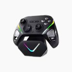 Ajazz GP100 Black – Ασύρματο Gamepad με Hall Sensors, Bluetooth & 1000Hz Polling Rate