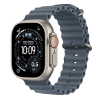 Apple Watch Ultra 3 GPS + Cellular 49mm Natural Titanium Case with Anchor Blue Ocean Band