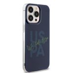 U.S. Polo Assn. Hard Case IML Glitter Script – Θήκη προστασίας από σιλικόνη iPhone 15 Pro Max Navy - Image 3