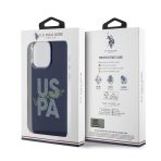 U.S. Polo Assn. Hard Case IML Glitter Script – Θήκη προστασίας από σιλικόνη iPhone 15 Pro Max Navy - Image 5