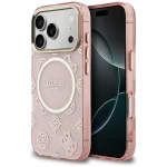 Guess IML Peony Dot MagSafe Case for iPhone 17 Pro – Pink – Θήκη Προστασίας για iPhone 17 Pro σε Ροζ Χρώμα
