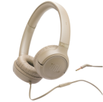 JBL Tune 530 On-Ear Wired Headphones Beige