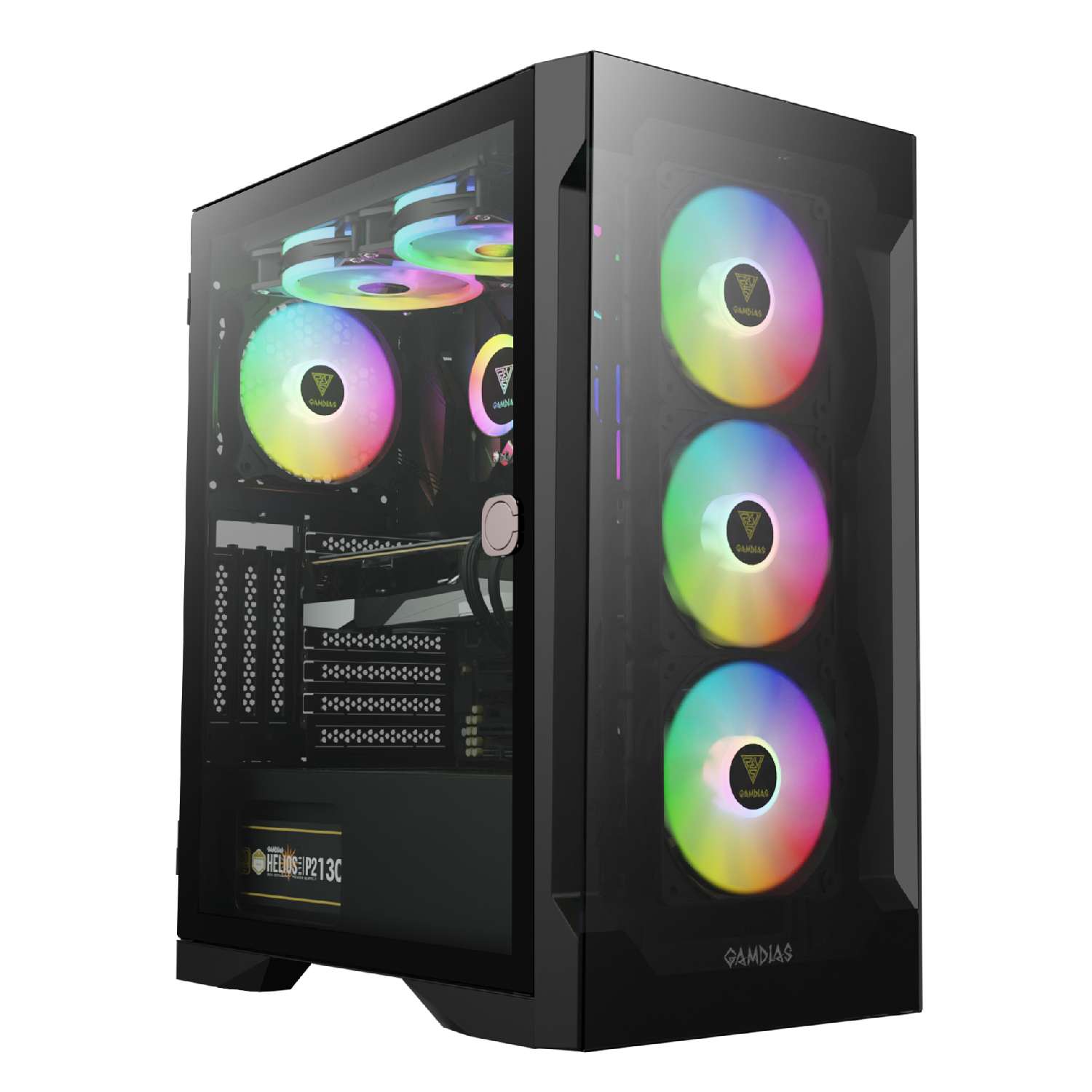 GAMDIAS-TALOS-E2-ELITE_NEW_01 Pulse Series Gaming PC (Ryzen 5 5600 / 32GB RAM / 1TB NVMe / Radeon RX 7600 8GB) Σύνθεση Η/Υ - Image 1